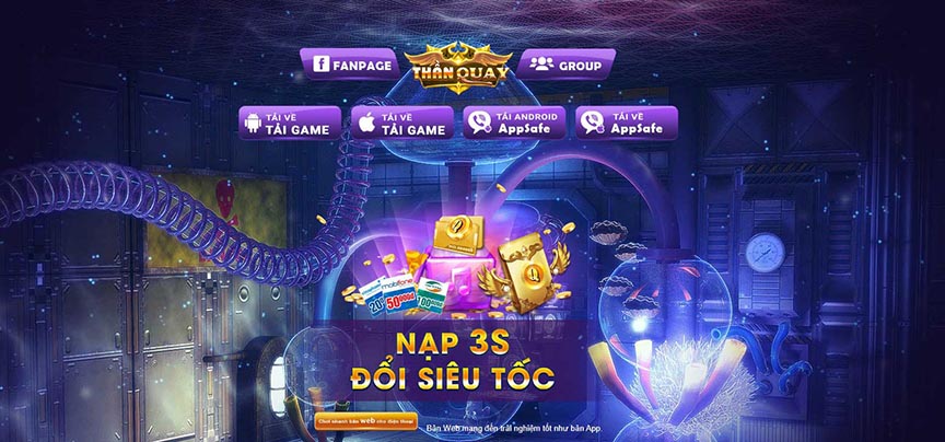 Thần Quay 247 - Game trả thưởng cao nhất