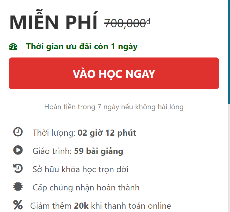 Review khóa học Trọn bộ pha chế trà trái cây, trà sữa - Miễn phí 100%